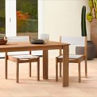 Playa Outdoor Textilene Stacking Dining Chair (Set of 2)