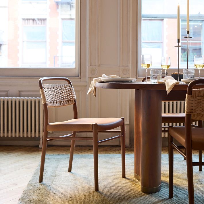 Eindhoven Leather Dining Chair West Elm