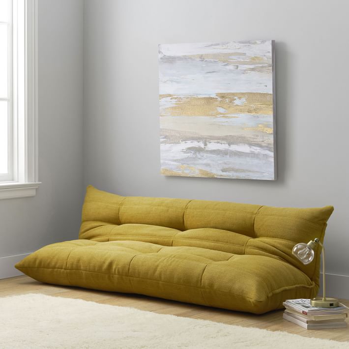Flip Floor Sleeper Sofa Modern Versatility for Any Space West Elm