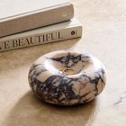 Red Marble Donut Trinket Tray
