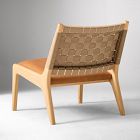 Dunham Leather Slipper Chair