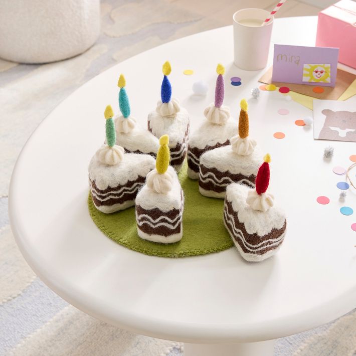 Felt Birthday Cake