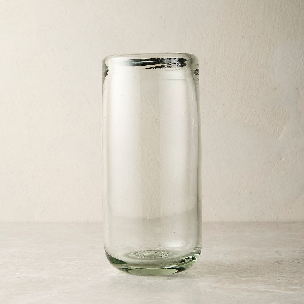 Recycled Mexican Highball Glass Sets - Highball, Non Luster, Set of 8