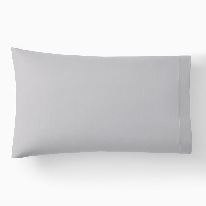 Jersey TENCEL™ Modal Pillowcases King; Forest Grey (Set of 2)