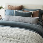 European Flax Linen Oversized Lumbar Pillow Cover