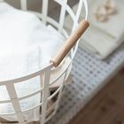 Yamazaki Wood Handle Metal Baskets