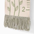 Daisy Woven Height Chart Wall Hanging