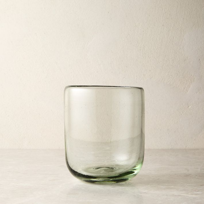 Recycled Mexican Glassware Short - 12 oz Set of 8