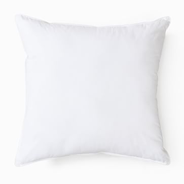 Down Alternative Pillow Insert, Euro Set, White