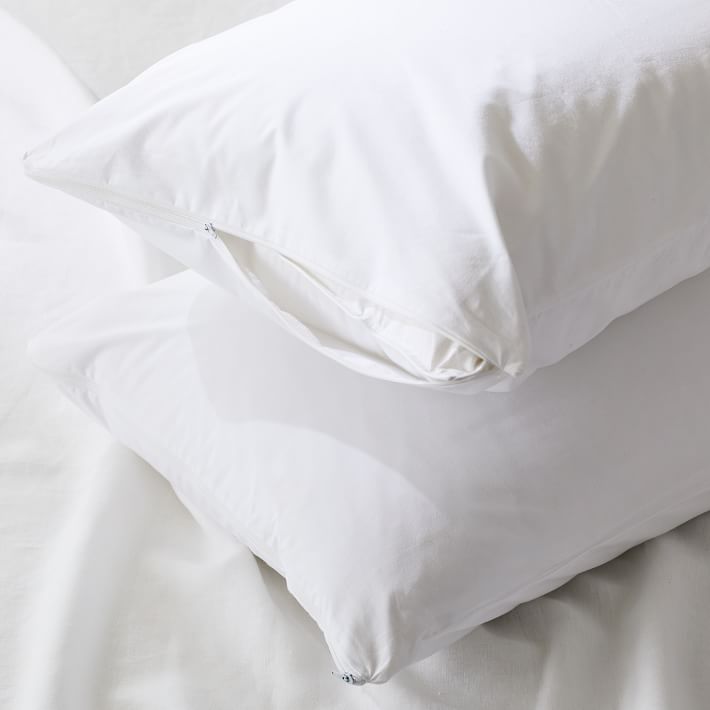 Cotton Pillow Protector (King Size)
