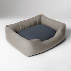 Sunbrella&#174; Indoor/Outdoor Wave Two Tone Pet Bed