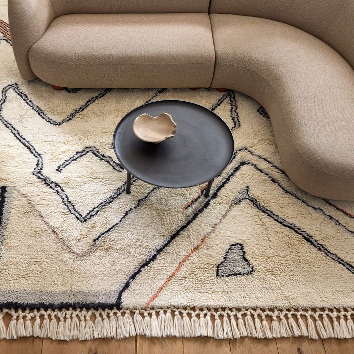 Wanderer Shag Wool Rug | West Elm
