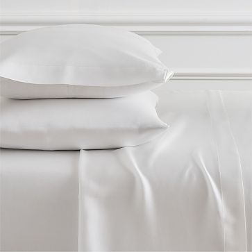 Silky TENCEL Sheet Set, Queen, White