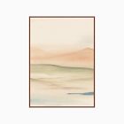Neutral Watercolor Landscape Wall Art