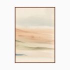 Neutral Watercolor Landscape Wall Art