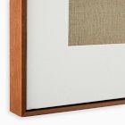 TF Brown &amp; Green Wash Wall Art