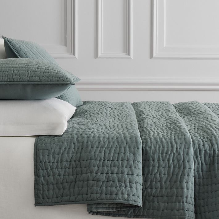 Airy Cotton Voile Solid Quilt