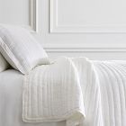 European Flax Linen Linework Quilt &amp; Shams