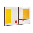 Oliver Gal Solstice Block Set Wall Art