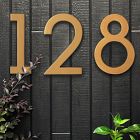 Stand Off Modern House Numbers