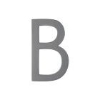 Stand Off Modern House Letters