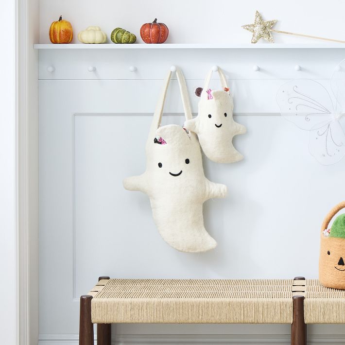 Halloween Felt Ghost Treat Bucket