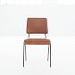 Video 1 for Wire Frame Leather Dining Chair