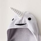 Kids Narwhal Hooded Bath Wrap