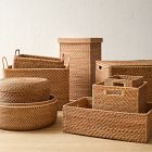 Modern Weave Rattan Baskets