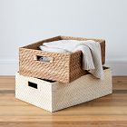 Modern Weave Rattan Underbed Baskets