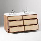 Douglas Double Bathroom Vanity (60&quot;)