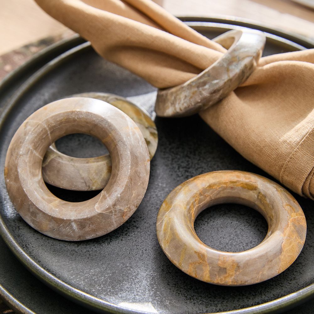 Marion Napkin Ring Set of 8