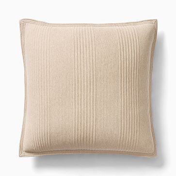 Jersey Linear Euro Sham, Camel