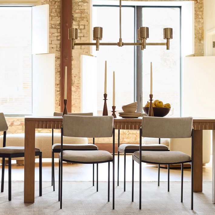 Marlie Dining Table (72&quot;, 86&quot;)