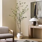 Faux Minimalist Citrus Potted Plant
