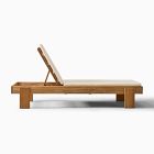 Monterey Outdoor Teak Chaise Lounge