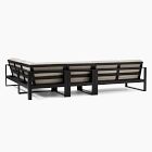 Portside Aluminum Outdoor 4-Piece L-Shaped Sectional (121&quot;)