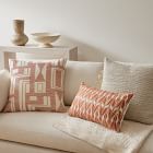 Embroidered Blank Shapes Pillow Cover