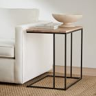 Streamline Wide C-Side Table (26&quot;) - Wood