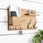 The McGarvey Workshop Coat Hooks Mail Holder