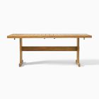 Monterey Outdoor Teak Extendable Dining Table (77&quot;&ndash;107&quot;) &amp; Dining Chairs Set