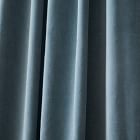 Cotton Velvet Curtain - Ocean