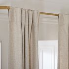 Emerson Linen Blend Texture Curtain