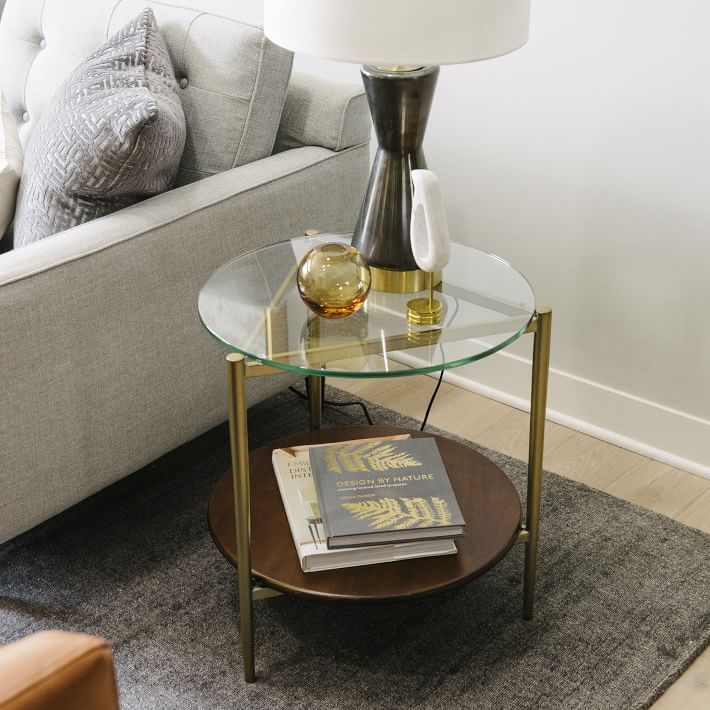 Mid-Century Art Display Entry Console (34")