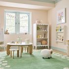 Kids Daisy Framed Rug