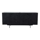Geometric Relief Buffet (72&quot;)