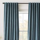 Cotton Velvet Curtain - Ocean