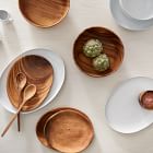 Organic Shaped Wood Serving Utensils (Set of 2)