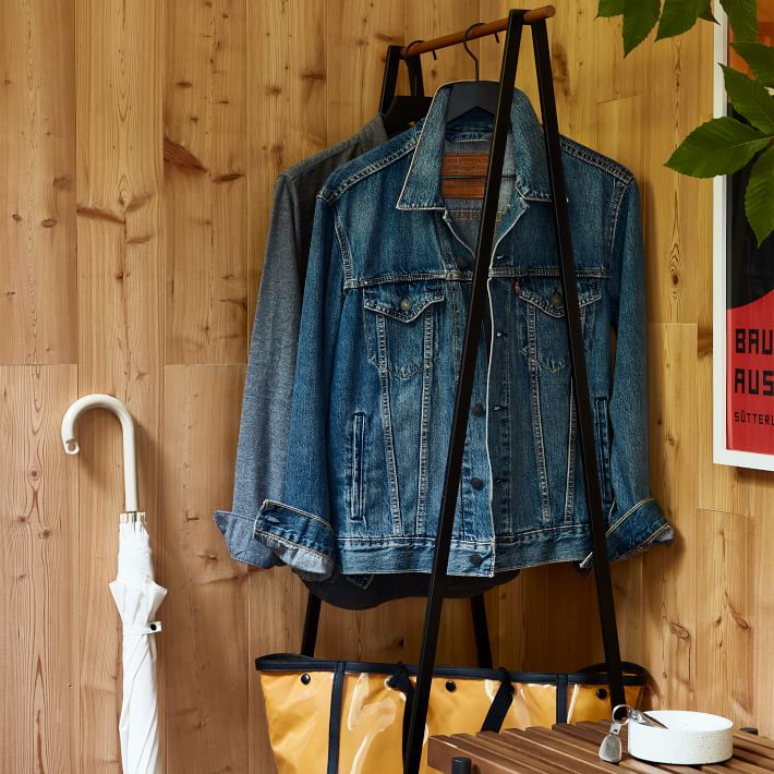 Yamazaki Free Standing Clothing Rack West Elm