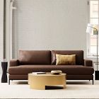 Landon Leather Sofa (66"&ndash;96")